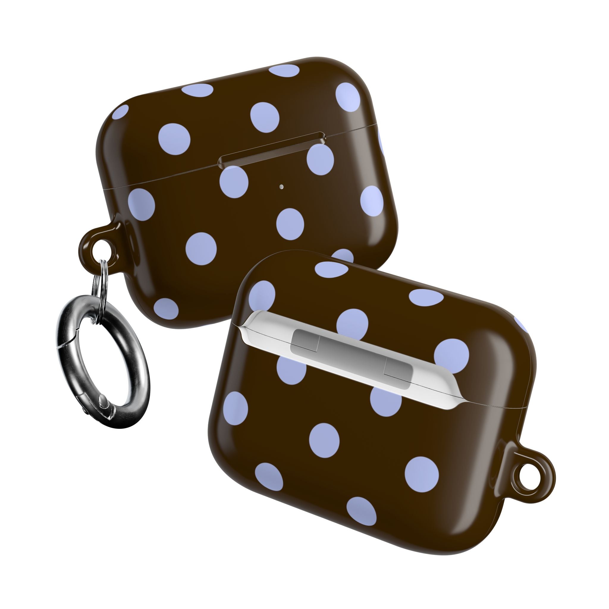 Polka Dots Cocoa Noir AirPods Case Gen 1-4 and Pro Gen 1-2