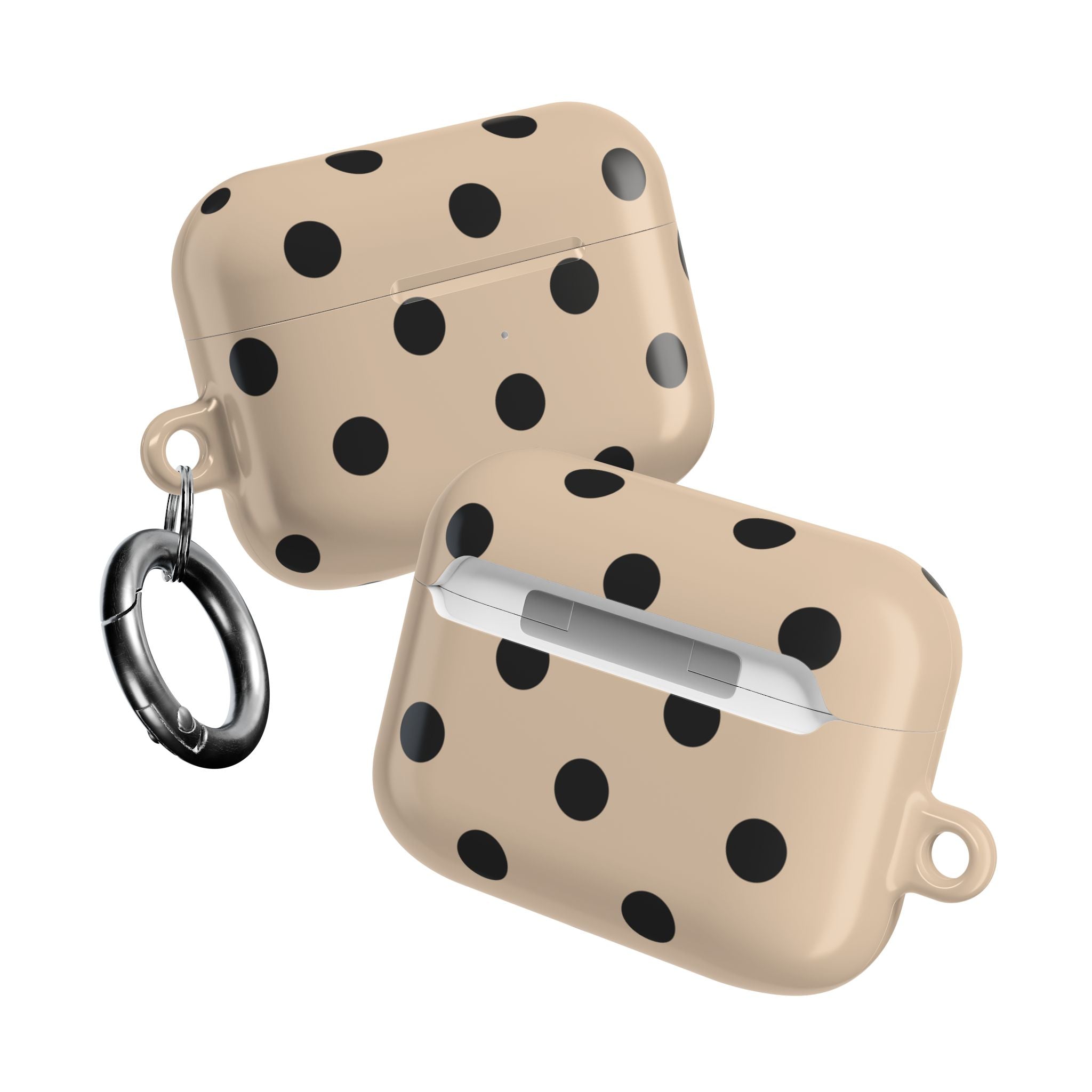 Polka Dots Nude Sandstone AirPods Case Gen 1-4 and Pro Gen 1-2