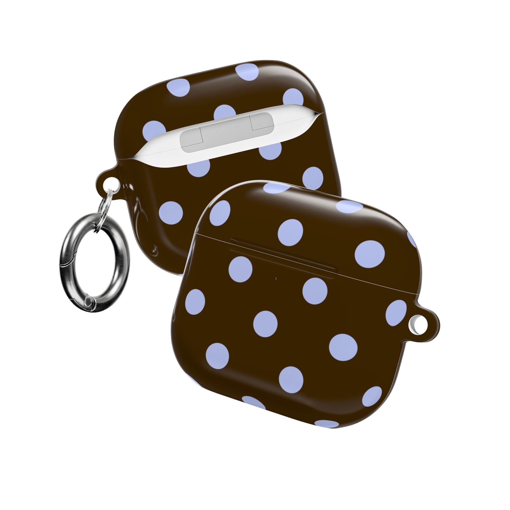 Polka Dots Cocoa Noir AirPods Case Gen 1-4 and Pro Gen 1-2