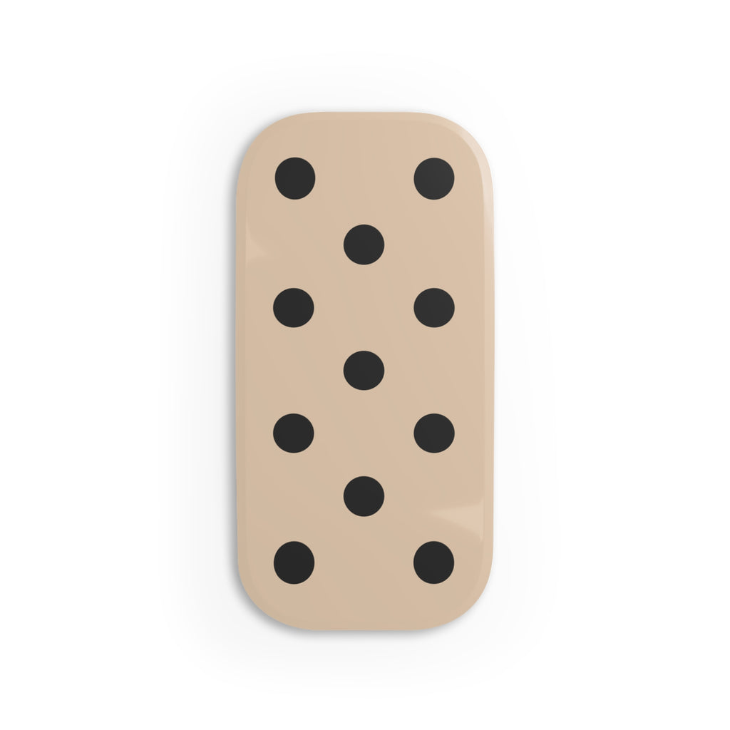 Polka Dots Nude Sandstone POPCLIP