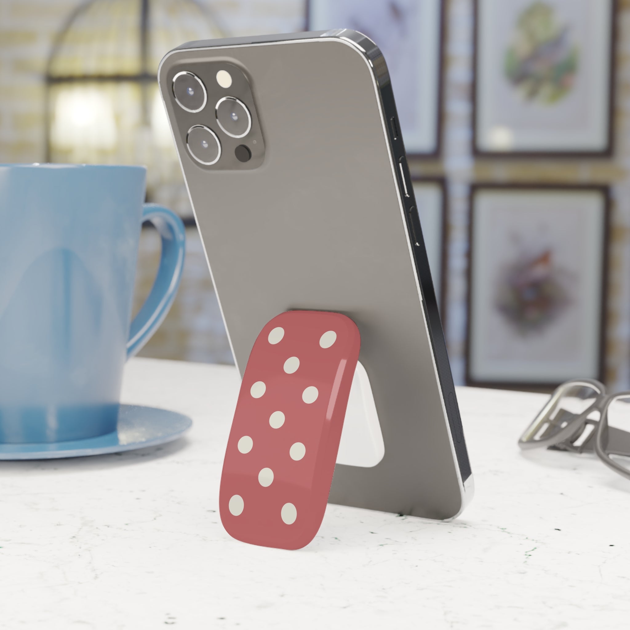 Polka Dots Rosewood Dust POPCLIP